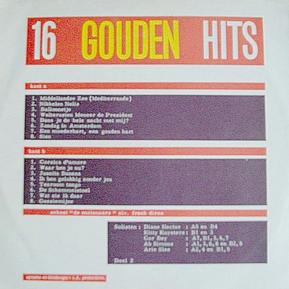 Molenaars - 16 Gouden Nederlands Hits (LP) 46963 Vinyl LP Goede Staat