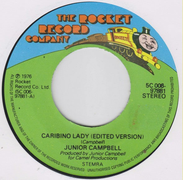 Junior Campbell - Caribino Lady 16778 Vinyl Singles Goede Staat