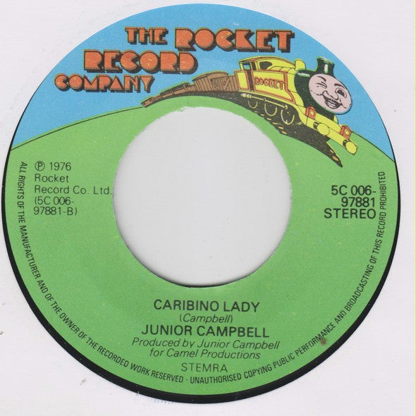 Junior Campbell - Caribino Lady 16778 Vinyl Singles Goede Staat