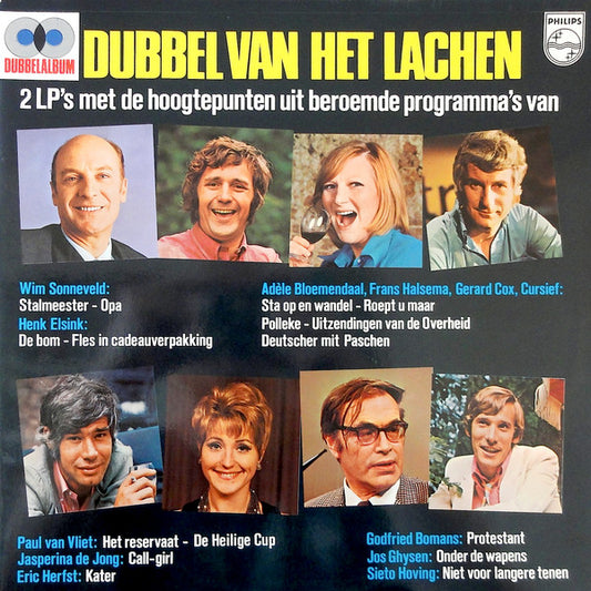 Various - Dubbel Van Het Lachen (LP) 42472 Vinyl LP Goede Staat