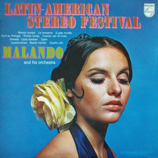 Malando & His Orchestra - Latin-American Stereo Festival (LP) 41084 Vinyl LP Goede Staat