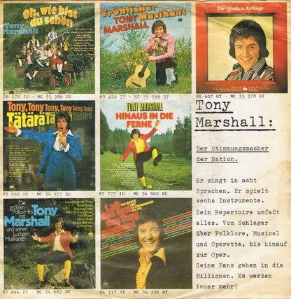 Tony Marshall - Wir Wollen Doch Mal Wieder Stimmung Machen 23473 Vinyl Singles Goede Staat