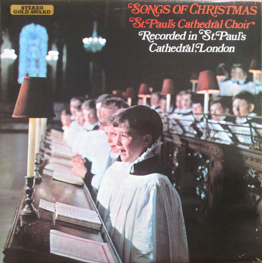 St. Paul's Cathedral Choir - Songs Of Christmas (LP) 44180 Vinyl LP Goede Staat