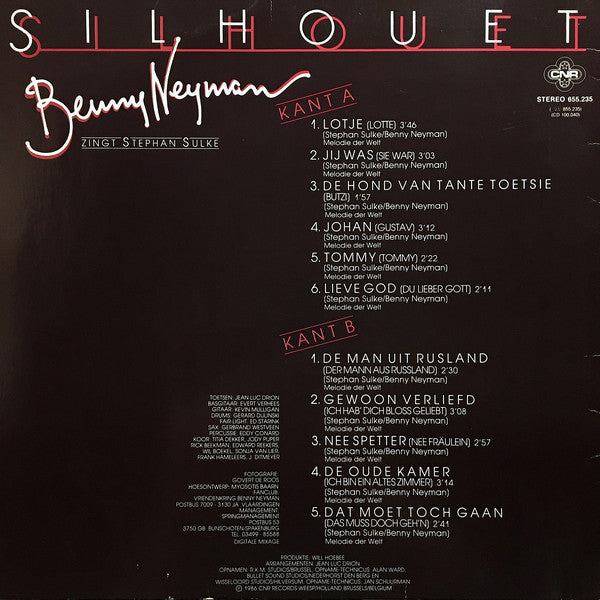 Benny Neyman - Silhouet (LP) 43294 Vinyl LP Goede Staat