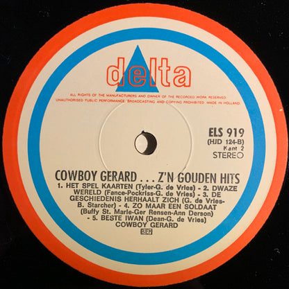 Cowboy Gerard - Z'n Gouden Hits (LP) 48758 Vinyl LP Goede Staat