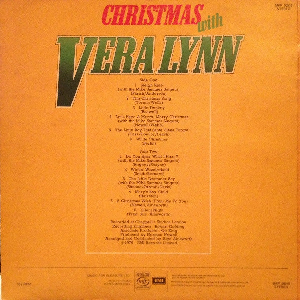 Vera Lynn - Christmas With Vera Lynn (LP) 49441 Vinyl LP Goede Staat