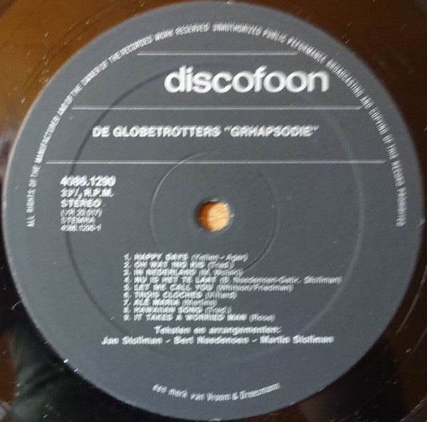 Globetrotters - Grhapsodie (LP) 49221 Vinyl LP Goede Staat