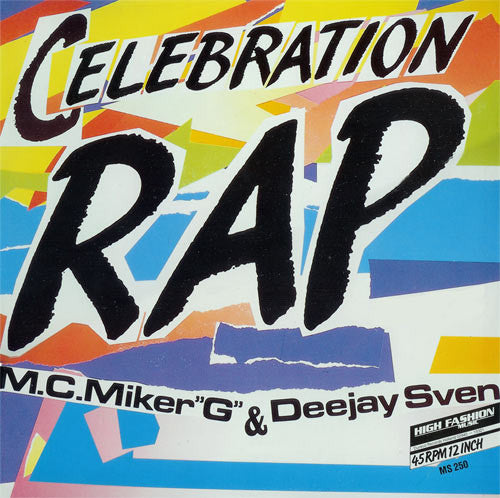 MC Miker G. & DJ Sven - Celebration Rap (Maxi-Single)  42254 Maxi-Singles Goede Staat