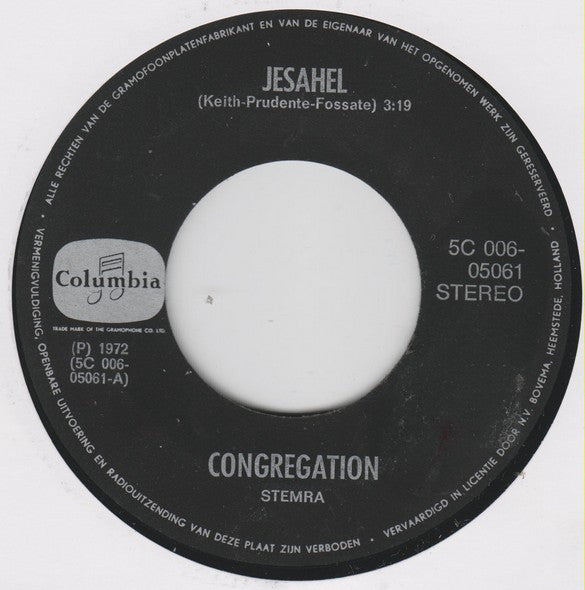 Congregation - Jesahel 17978 Vinyl Singles Goede Staat