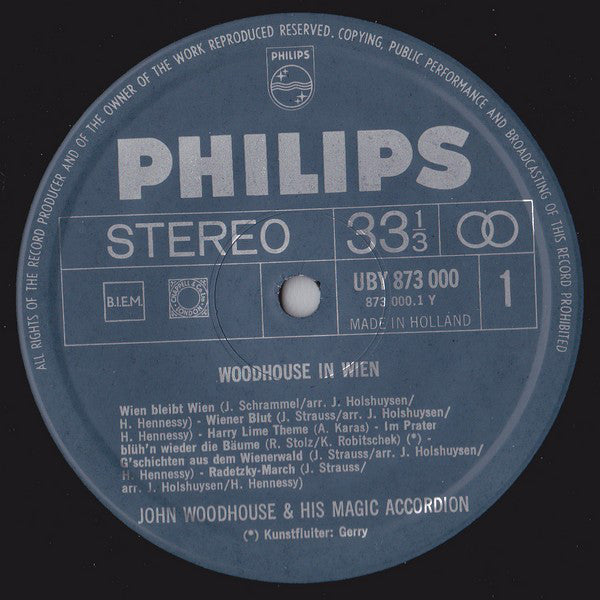 John Woodhouse - Woodhouse In Wien (LP) 42396 Vinyl LP Goede Staat