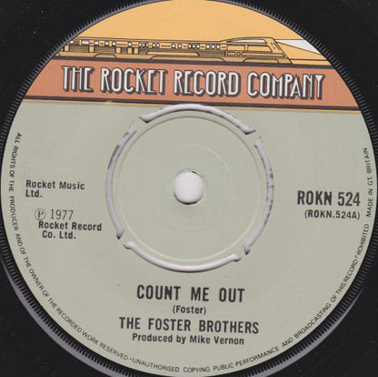 Foster Brothers - Count Me Out 11013 Vinyl Singles Goede Staat