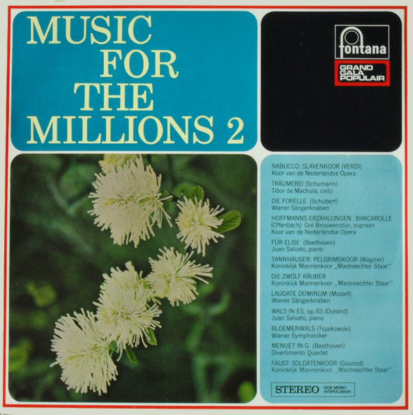 Various - Music For The Millions 2 (LP) 42392 Vinyl LP Goede Staat