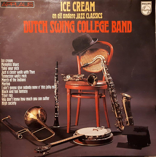 Dutch Swing College Band - Ice Cream En Elf Andere Jazz Classics (LP) 41812 Vinyl LP Goede Staat