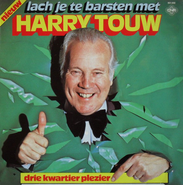 Harry Touw - Lach Je Te Barsten Met Harry Touw (LP) 41073 Vinyl LP Goede Staat