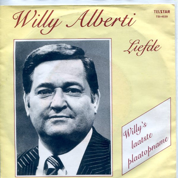 Willy Alberti - Liefde Vinyl Singles Goede Staat