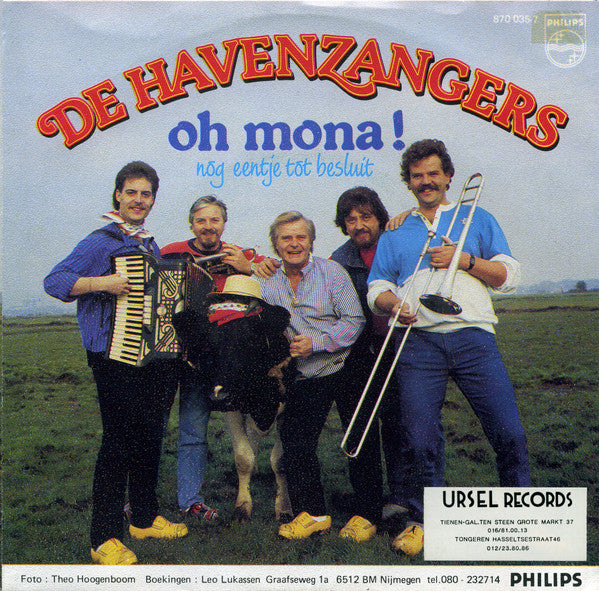 Havenzangers - Oh Mona! 29186 Vinyl Singles Goede Staat