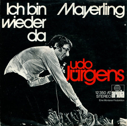 Udo Jurgens - Ich Bin Wieder Da 16015 Vinyl Singles Goede Staat