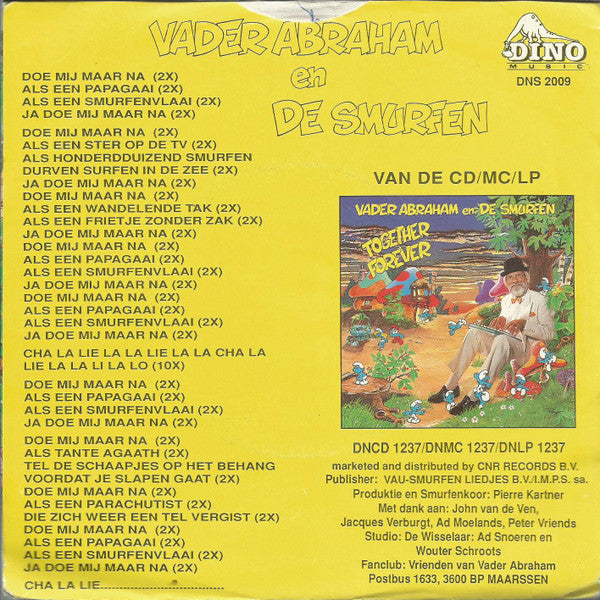 Vader Abraham En De Smurfen - Doe Mij Maar Na 32728 Vinyl Singles Goede Staat