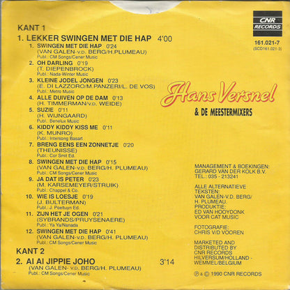 Hans Versnel & De Meestermixers - Lekker Swingen Met Die Hap 03106 Vinyl Singles Goede Staat