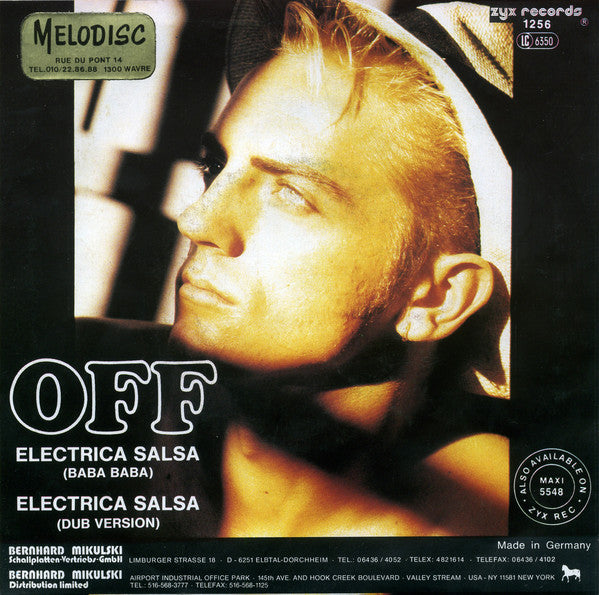 Off - Electrica Salsa (Baba Baba) 21442 Vinyl Singles Goede Staat