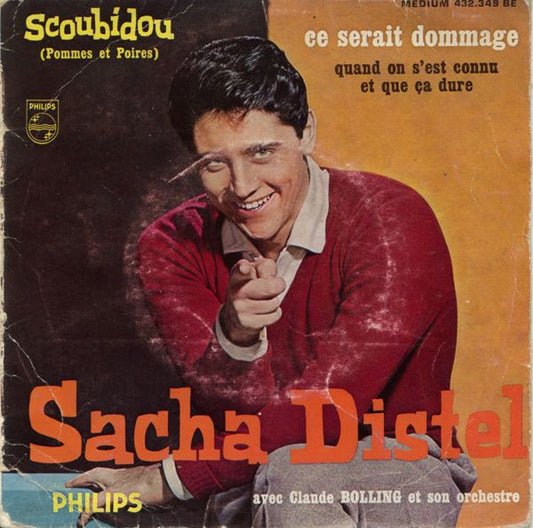 Sacha Distel Avec Claude Bolling Et Son Orchestre - Scoubidou (EP) 31251 Vinyl Singles EP Goede Staat