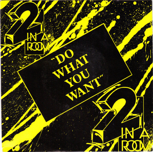 2 In A Room - Do What You Want Vinyl Singles Goede Staat