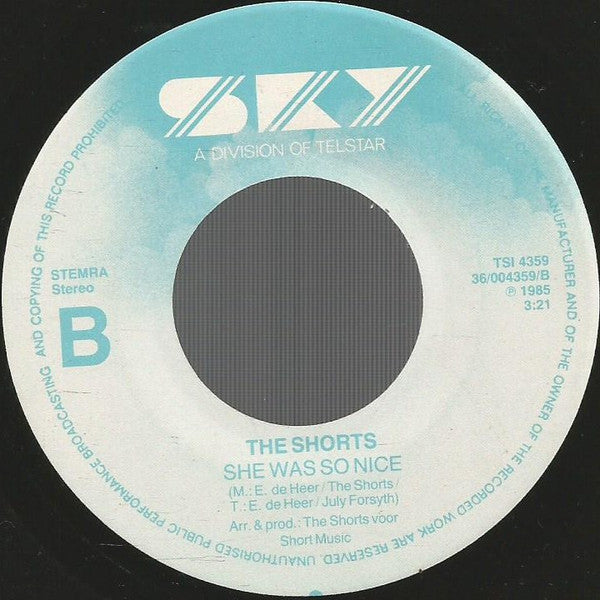 Shorts - Ze Was Zo Mooi 14794 Vinyl Singles Goede Staat