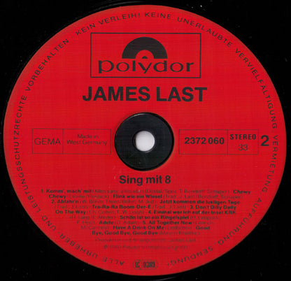 James Last - Sing Mit 8 - ... Und Ab Geht Die Feuerwehr! (LP) 49639 Vinyl LP Goede Staat