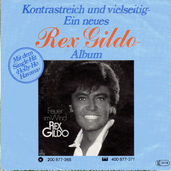 Rex Gildo - Feuer Im Wind 21575 Vinyl Singles Goede Staat