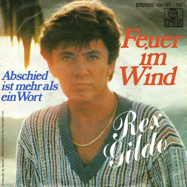 Rex Gildo - Feuer Im Wind 21575 Vinyl Singles Goede Staat