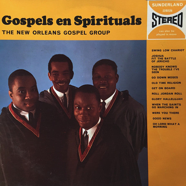 New Orleans Gospel Group - Gospels En Spirituals (LP) 49600 Vinyl LP Goede Staat