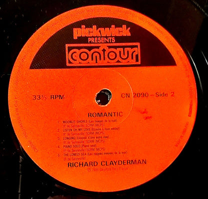 Richard Clayderman - Romantic (LP) 42892 Vinyl LP Goede Staat