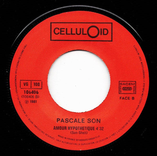 Pascall Son - Eldorado 17278 Vinyl Singles Goede Staat