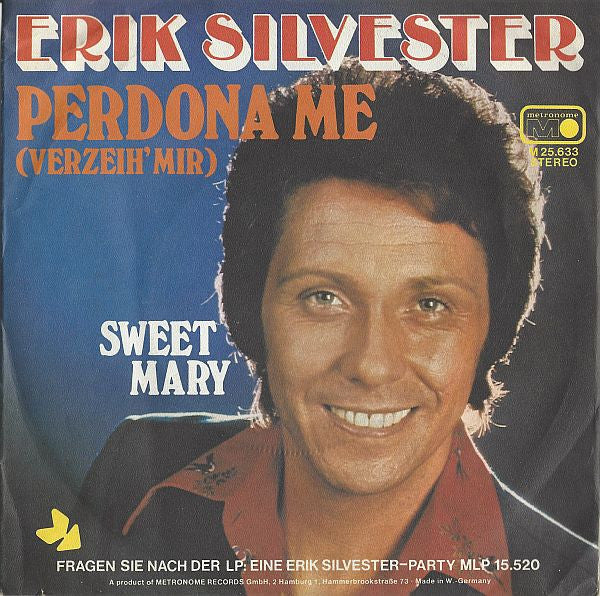 Erik Silvester - Perdona Me 31848 Vinyl Singles Goede Staat