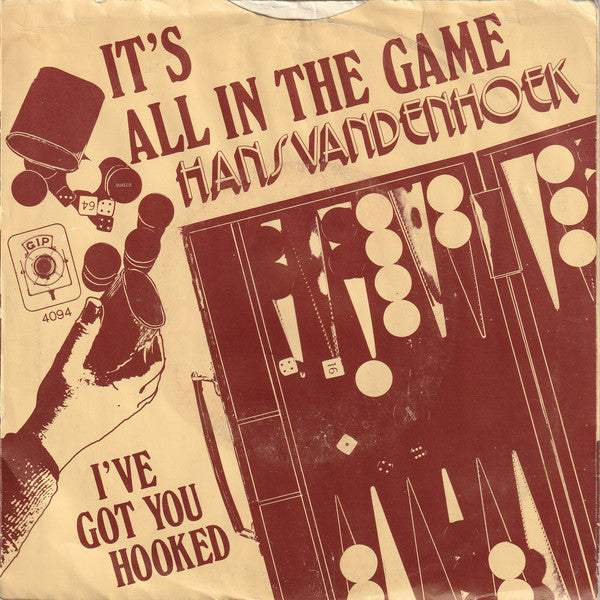 Hans Vandenhoek - It's All In The Game 19422 Vinyl Singles Goede Staat