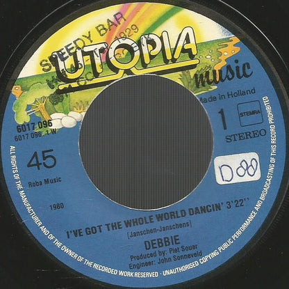 Debbie - (I've Got) The Whole World Dancing 03396 Vinyl Singles Goede Staat