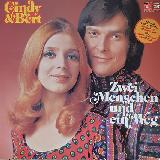 Cindy & Bert - Zwei Menschen Und Ein Weg (LP) 49262 Vinyl LP Goede Staat