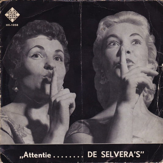 Selvera's - Attentie De Selvera's (EP) Vinyl Singles EP Goede Staat