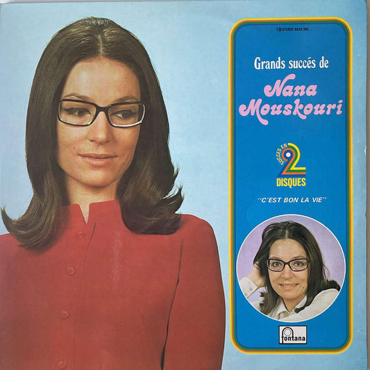 Nana Mouskouri - C'est Bon La Vie (LP) 44724 Vinyl LP Dubbel Goede Staat