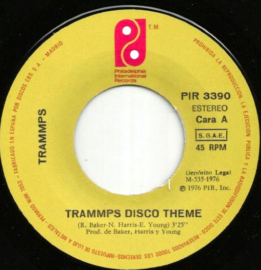 Trammps -  Save A Place 08338 Vinyl Singles Goede Staat