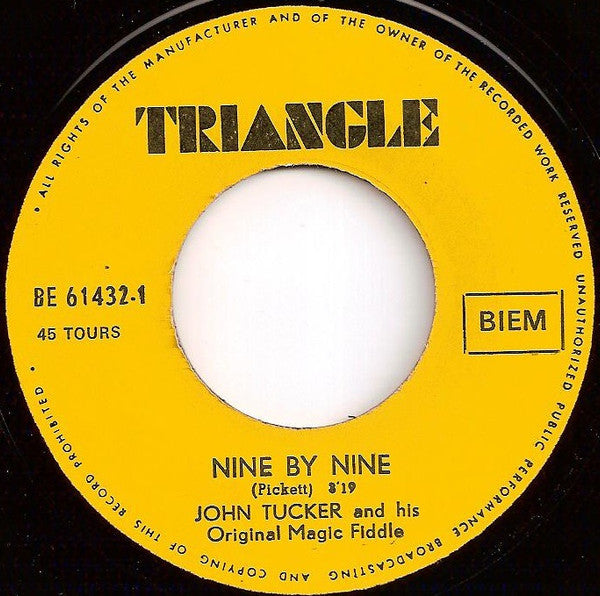 John Tucker - Nine By Nine 03621 Vinyl Singles Goede Staat