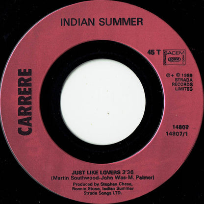 Indian Summer - Just Like Lovers album cover More images 15909 Vinyl Singles Goede Staat