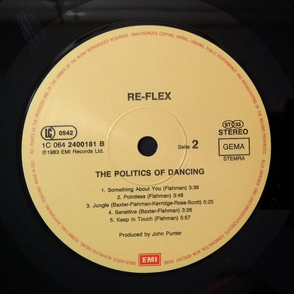 Re-Flex - The Politics Of Dancing (LP) 48584 Vinyl LP Goede Staat