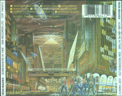 Iron Maiden - Somewhere In Time (CD) Compact Disc Goede Staat