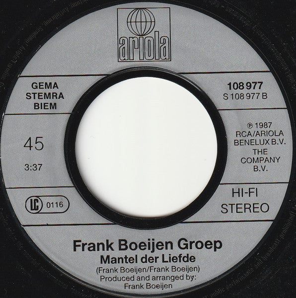 Frank Boeijen Groep - Goudzoekers 28829 Vinyl Singles Goede Staat