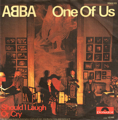 ABBA - One Of Us 39000 Vinyl Singles Goede Staat