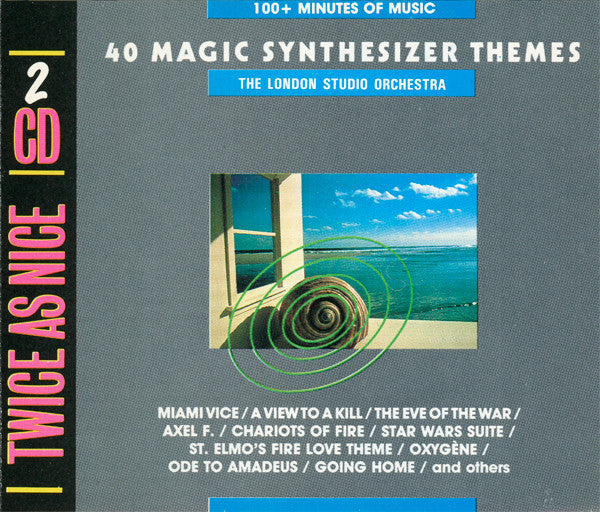 Studio London Orchestra - 40 Magic Synthesizer Themes (CD) Compact Disc Goede Staat