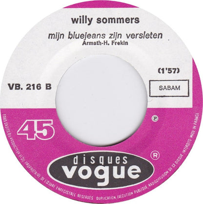 Willy Sommers - Een Kleine Foto 30759 Vinyl Singles Goede Staat