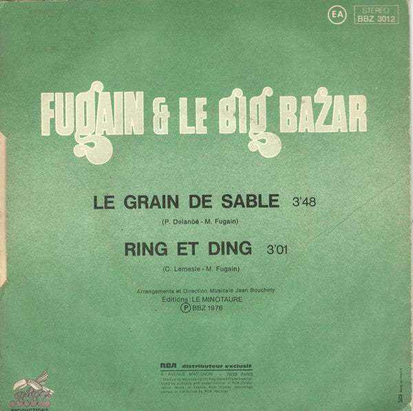 Fugain Et Le Big Bazar - Le Grain De Sable Vinyl Singles Goede Staat