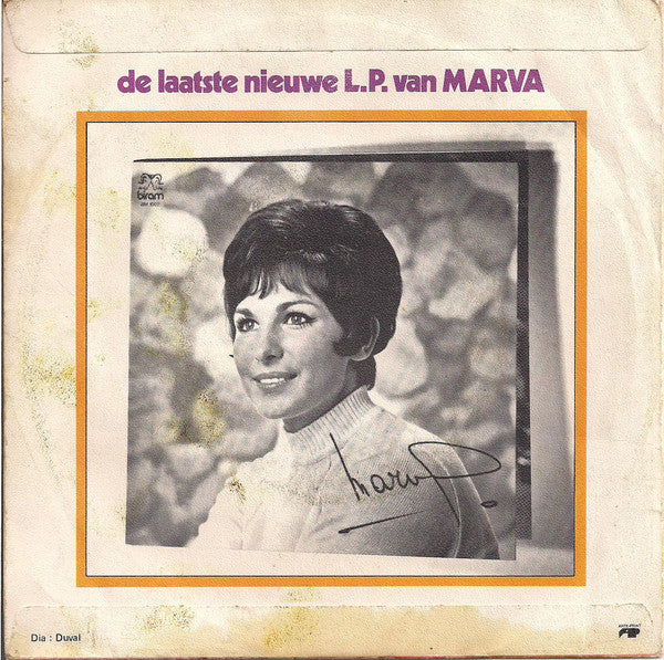 Marva - Als Je Eenzaam Bent 10736 Vinyl Singles Goede Staat